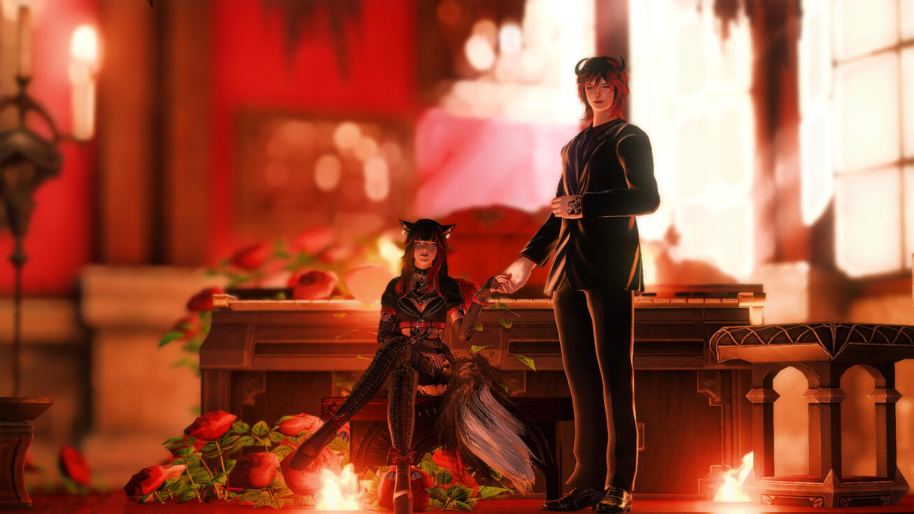 Yu and Ren At Lunar Photo Studios